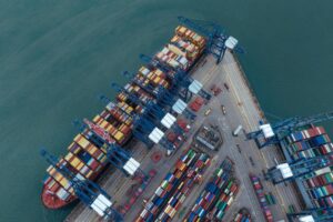 exportación de contenedores de carga